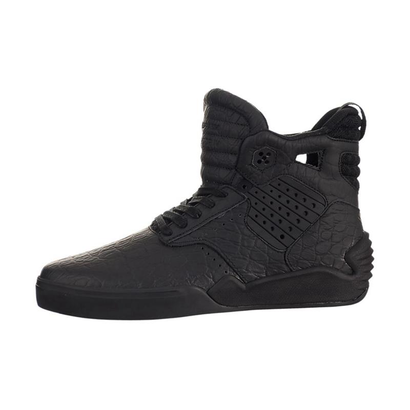 Zapatillas Altas Supra Argentina Hombre - SKYTOP IV Negras (WDKQF-3560)